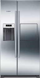 Serie 6| Tủ lạnh Bosch KAG90AI20G thiết kế với chất liệu thép không gỉ (chống bám vân tay) 