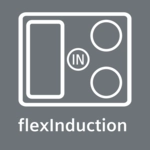 Vùng nấu linh hoạt để nấu nướng linh hoạt: flexInduction.